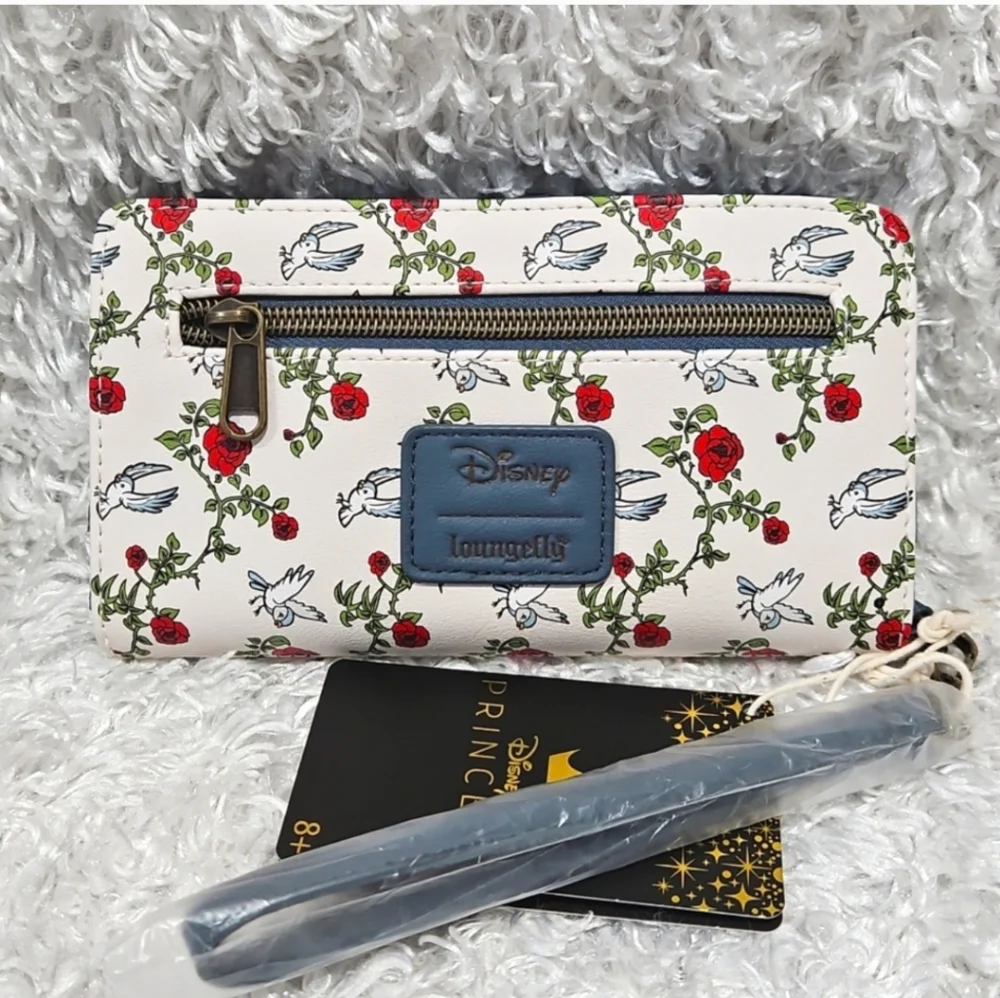 Loungefly Beaty And The Beast Stained Glass Tech Wallet